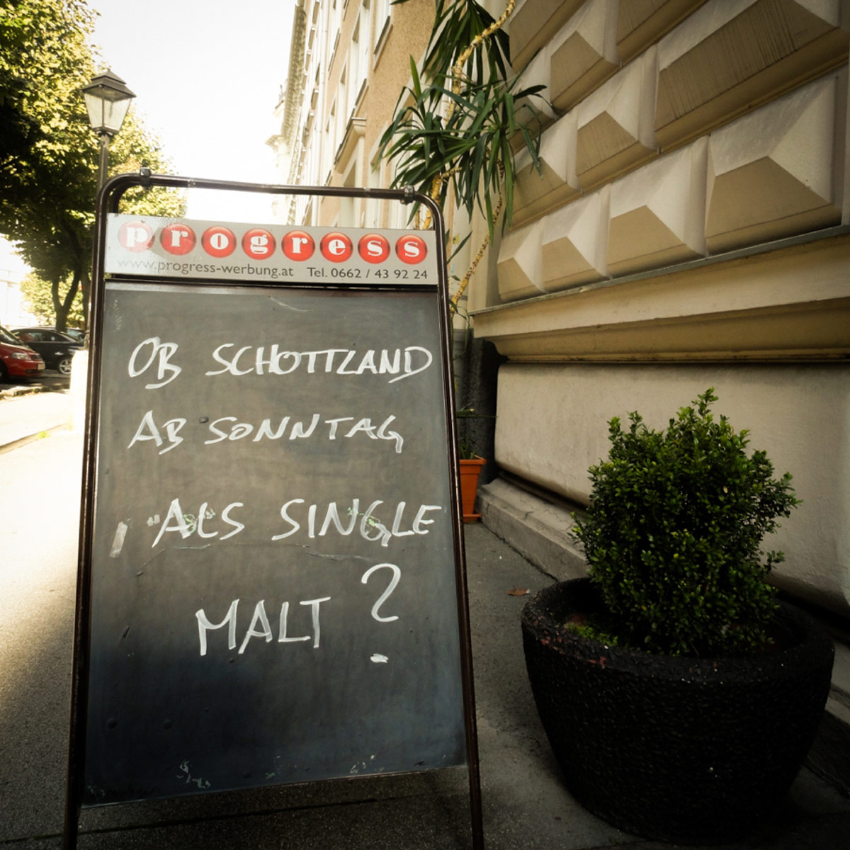 Ob Schottland Ab Sonntag Als Single Malt?