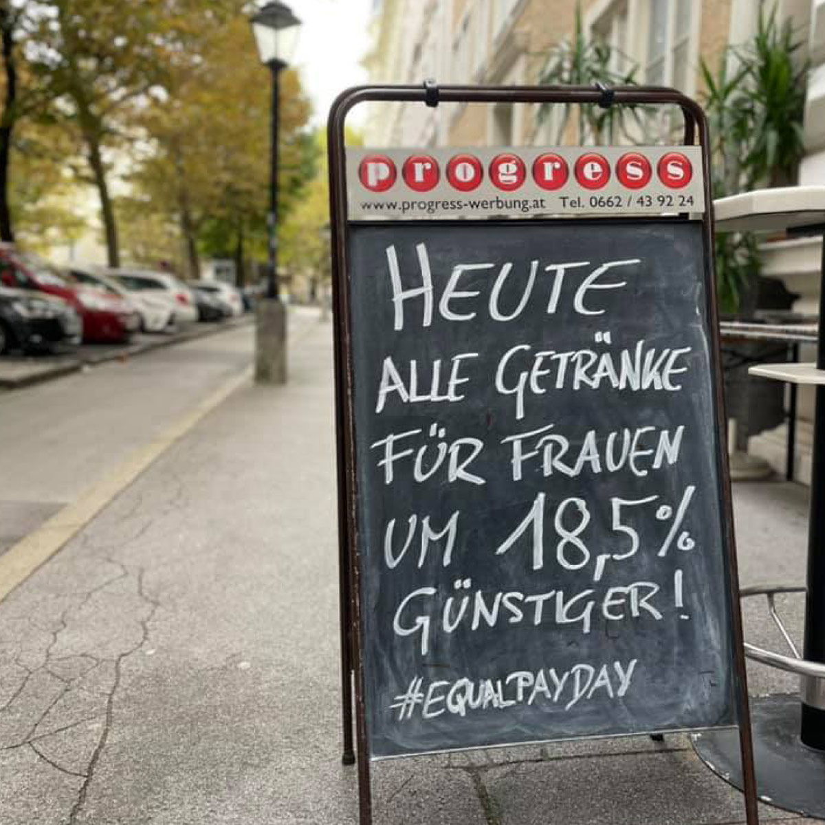 Heute Alle Getränke Für Frauen Um 18,5% Günstiger!