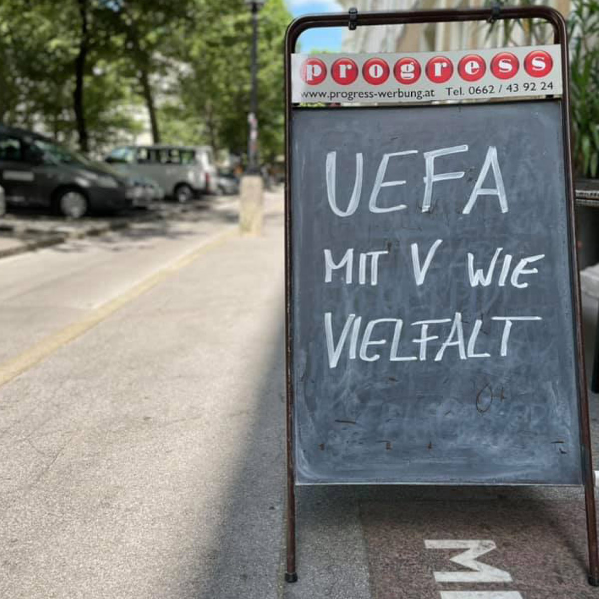 UEFA Mit V Wie Vielfalt