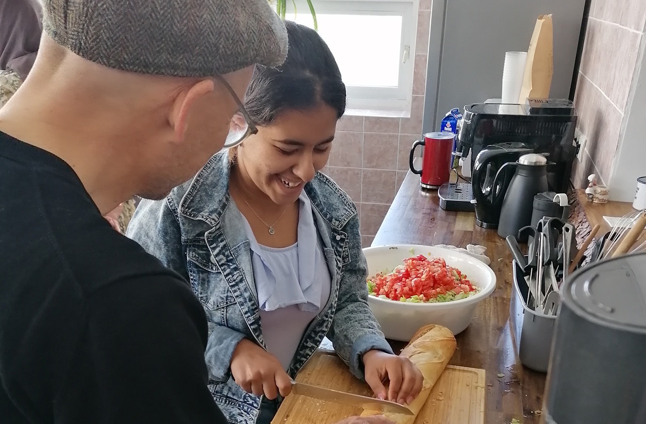 Academy Sprachschule: Gemeinschaftliches Kochen